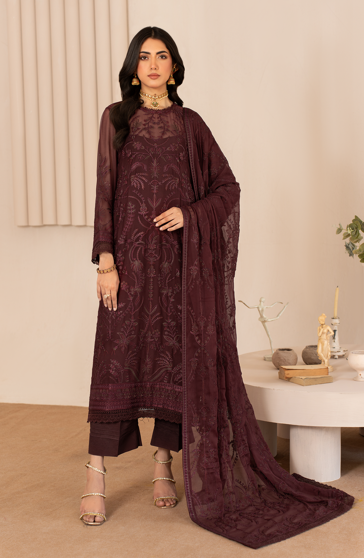 Zarif | Chiffon Edit | ZL 03 HALA - Saira Saqlain