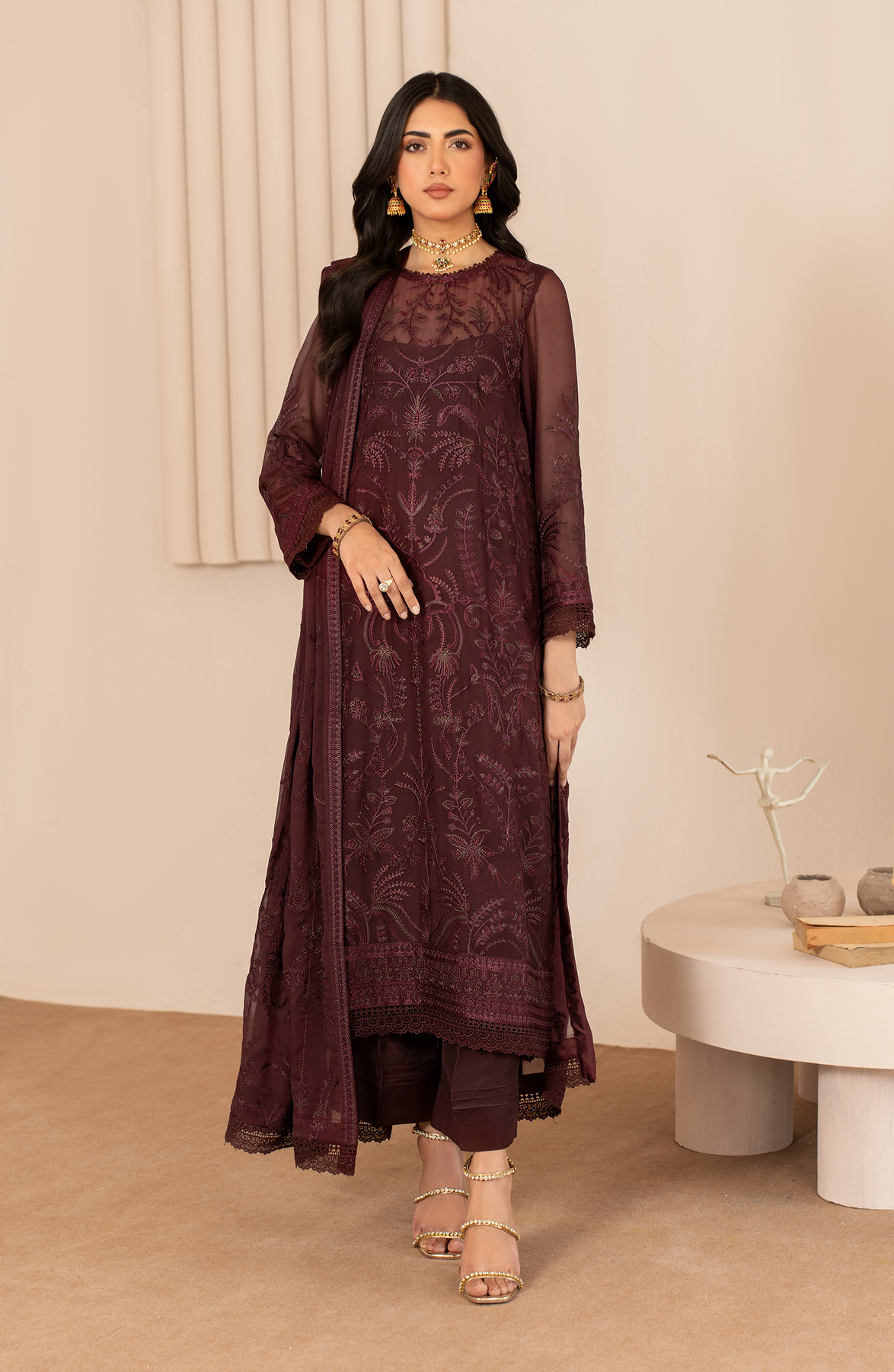 Zarif | Chiffon Edit | ZL 03 HALA - Saira Saqlain