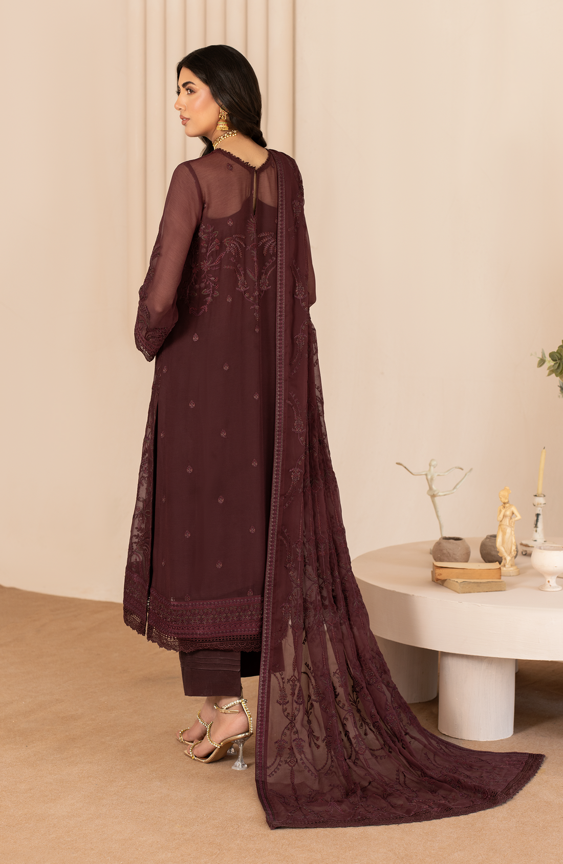 Zarif | Chiffon Edit | ZL 03 HALA - Saira Saqlain