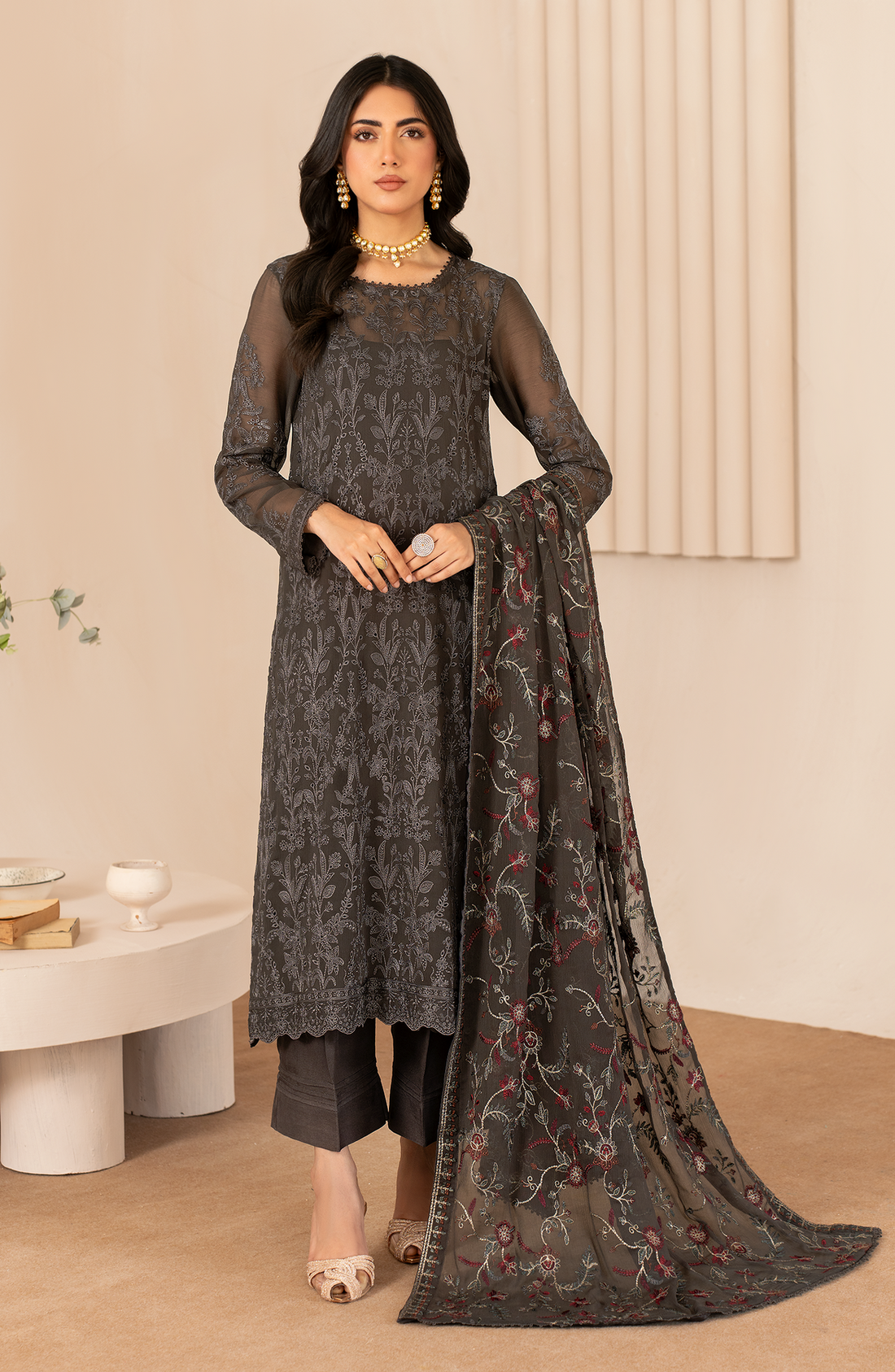 Zarif | Chiffon Edit | ZL 01 FAHIMA - Saira Saqlain