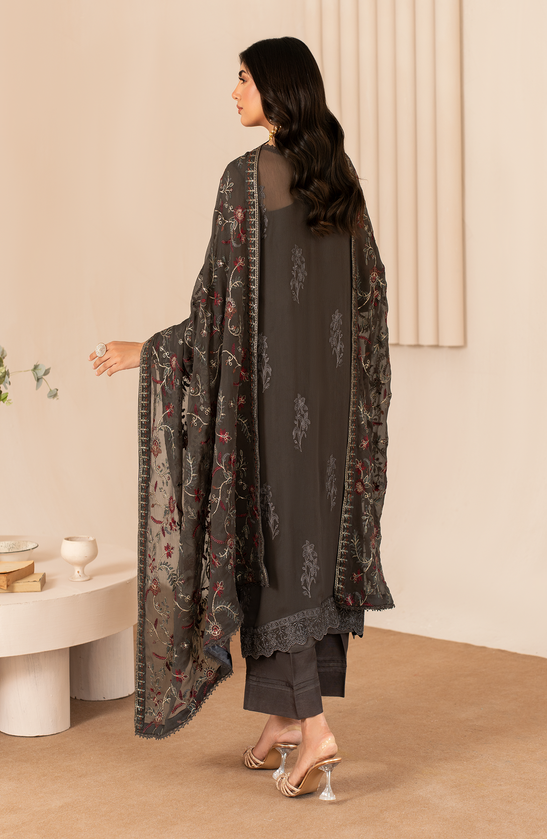 Zarif | Chiffon Edit | ZL 01 FAHIMA - Saira Saqlain