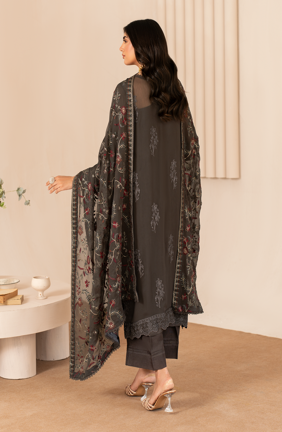 Zarif | Chiffon Edit | ZL 01 FAHIMA - Saira Saqlain