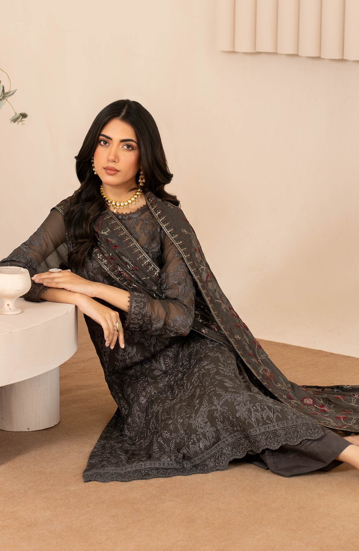Zarif | Chiffon Edit | ZL 01 FAHIMA - Saira Saqlain