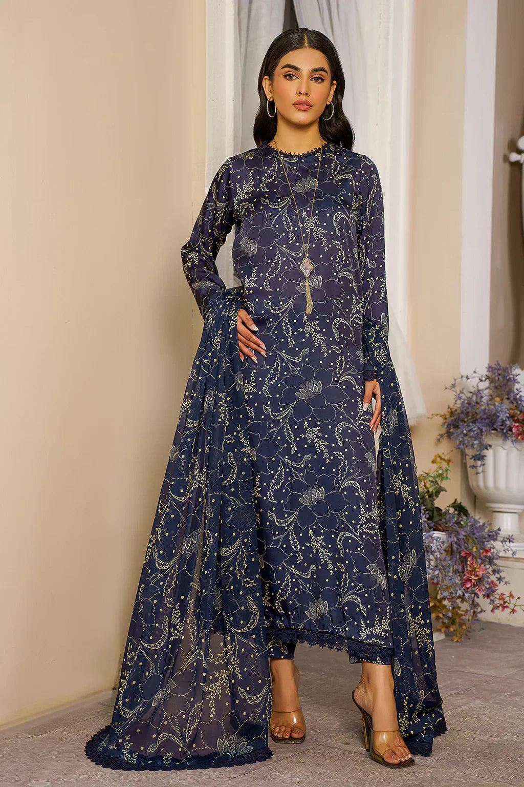 Zarif | Prints 24 | ZSP 03 BAREEN - Saira Saqlain