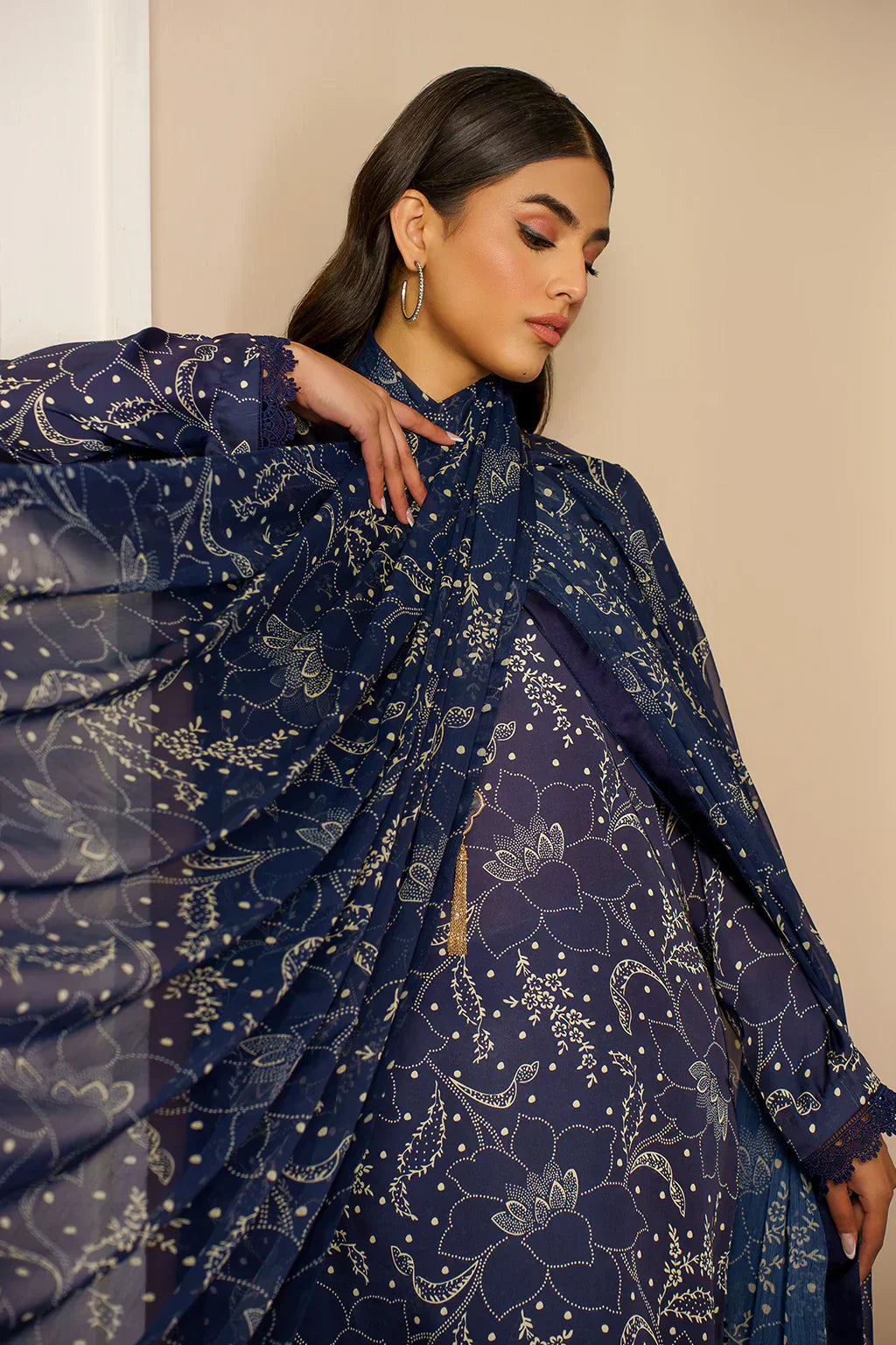 Zarif | Prints 24 | ZSP 03 BAREEN - Saira Saqlain