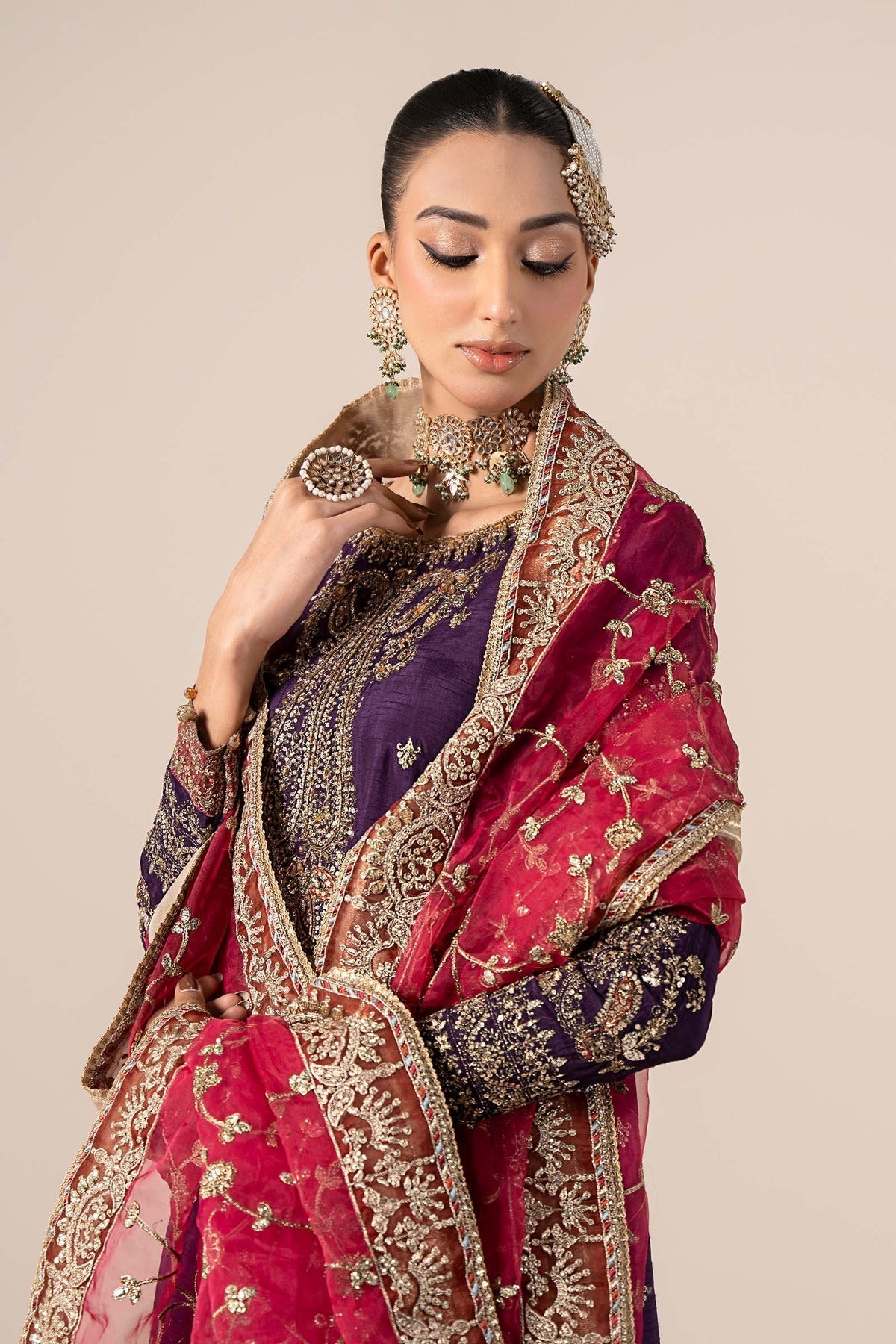 Maria B | Formal Wears | SF-EF25-02 - Saira Saqlain