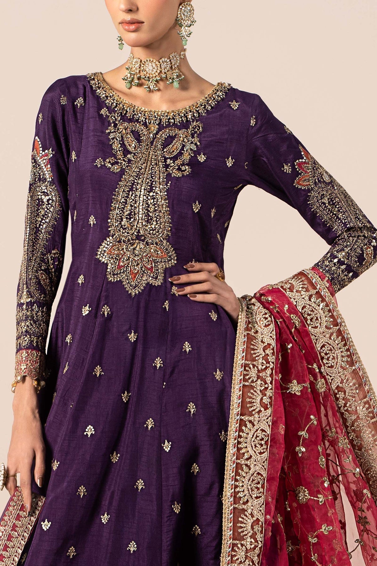 Maria B | Formal Wears | SF-EF25-02 - Saira Saqlain