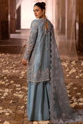 Motifz | Bridal Couture | 0014-FIROZEH EMBROIDERED ORGANZA STITCHED - Saira Saqlain