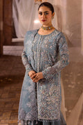Motifz | Bridal Couture | 0014-FIROZEH EMBROIDERED ORGANZA STITCHED - Saira Saqlain