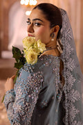 Motifz | Bridal Couture | 0014-FIROZEH EMBROIDERED ORGANZA STITCHED - Saira Saqlain