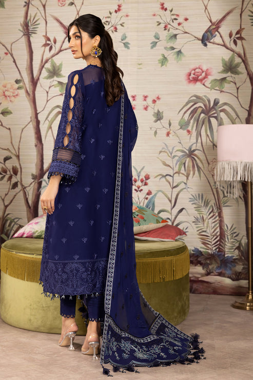 Alizeh | Embroidered Chiffon | Sibel-04 - Saira Saqlain
