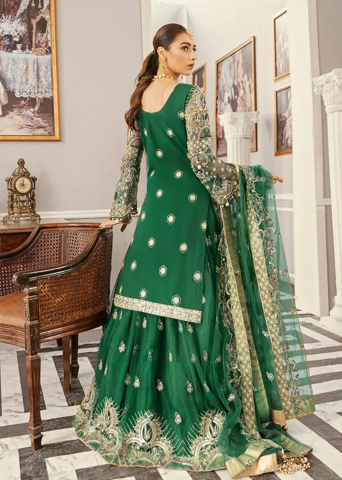 Akbar Aslam | Formal Collection 2021 | Anastasia - Saira Saqlain
