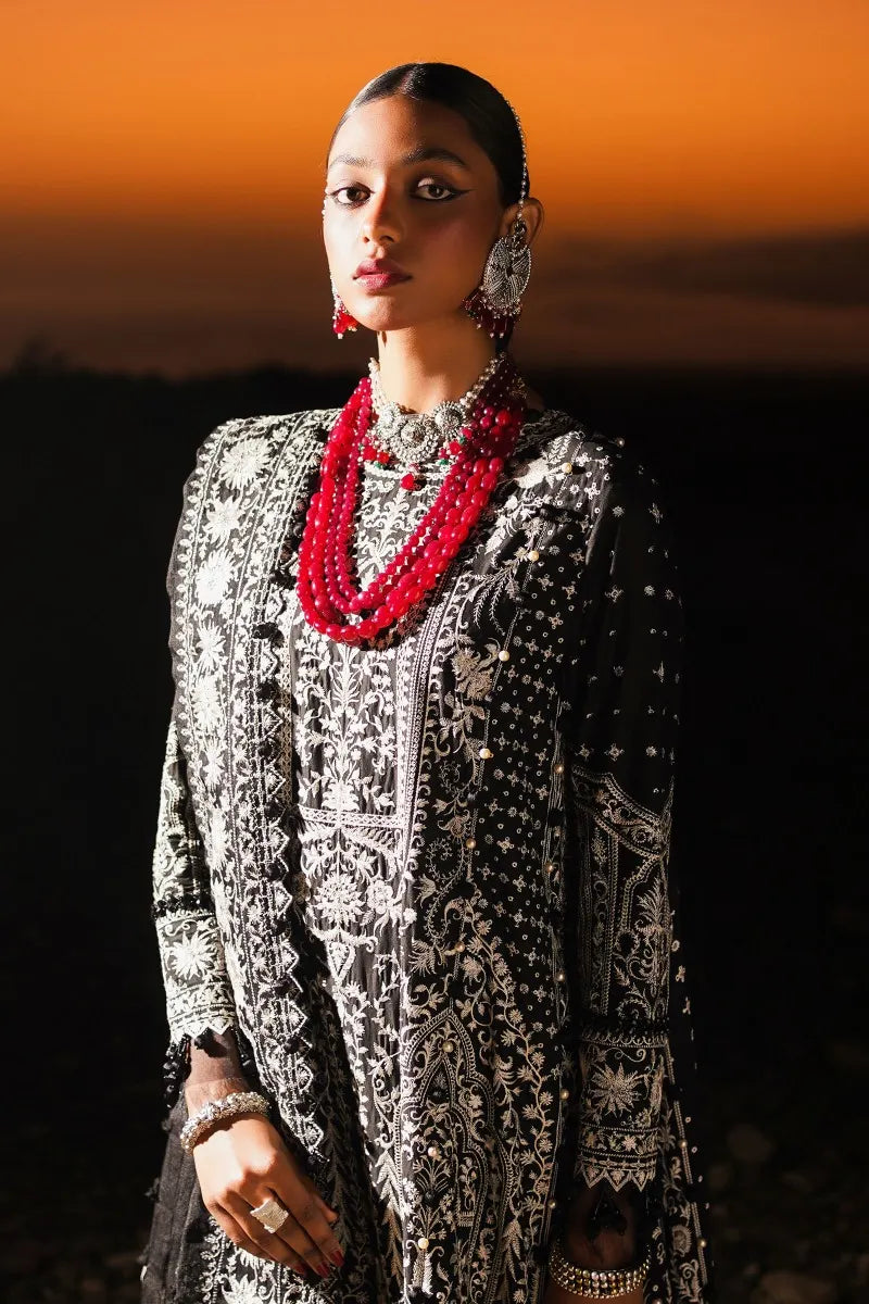 Sana Safinaz | Luxury Lawn 2023 | L231-008A-CZ - Saira Saqlain