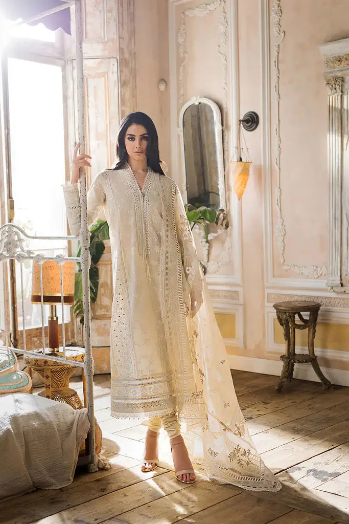 Sobia Nazir | Luxury Lawn 2023 | 11A - Saira Saqlain