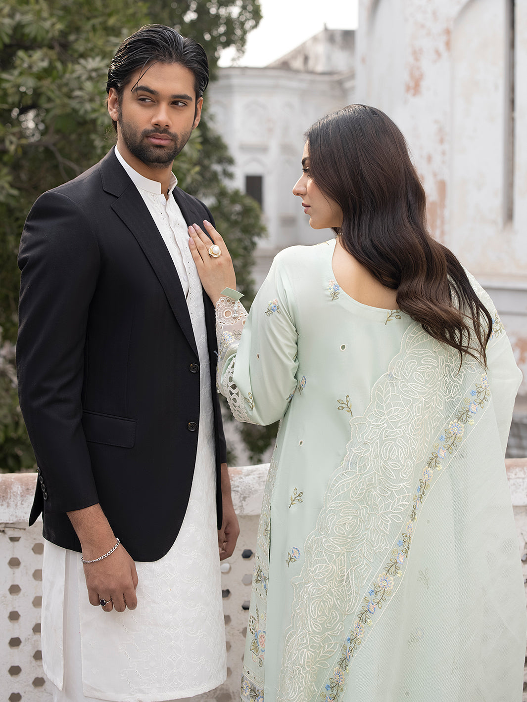 Mahnur | Mahrukh Luxury Lawn 24 | SELINA - Saira Saqlain