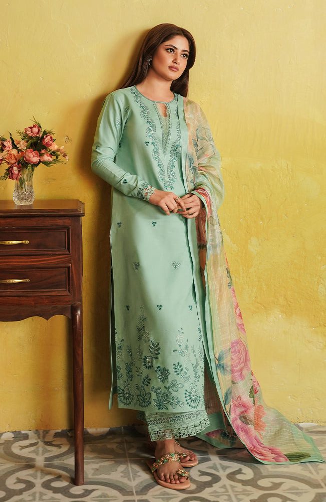 Seran | Afsanah Lawn 24 | Mushk - Saira Saqlain