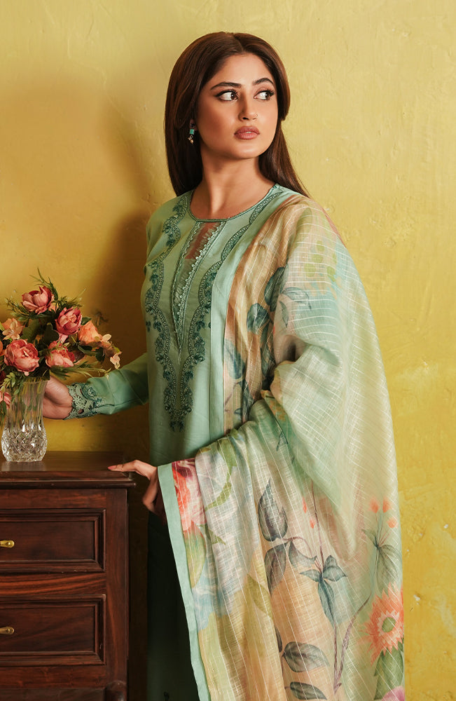 Seran | Afsanah Lawn 24 | Mushk - Saira Saqlain