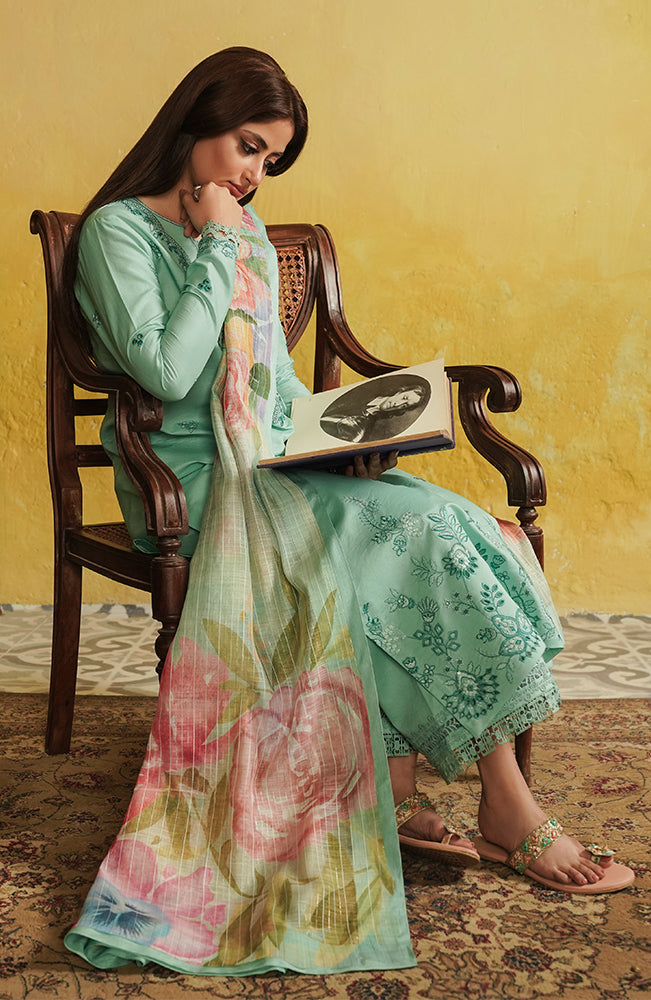 Seran | Afsanah Lawn 24 | Mushk - Saira Saqlain