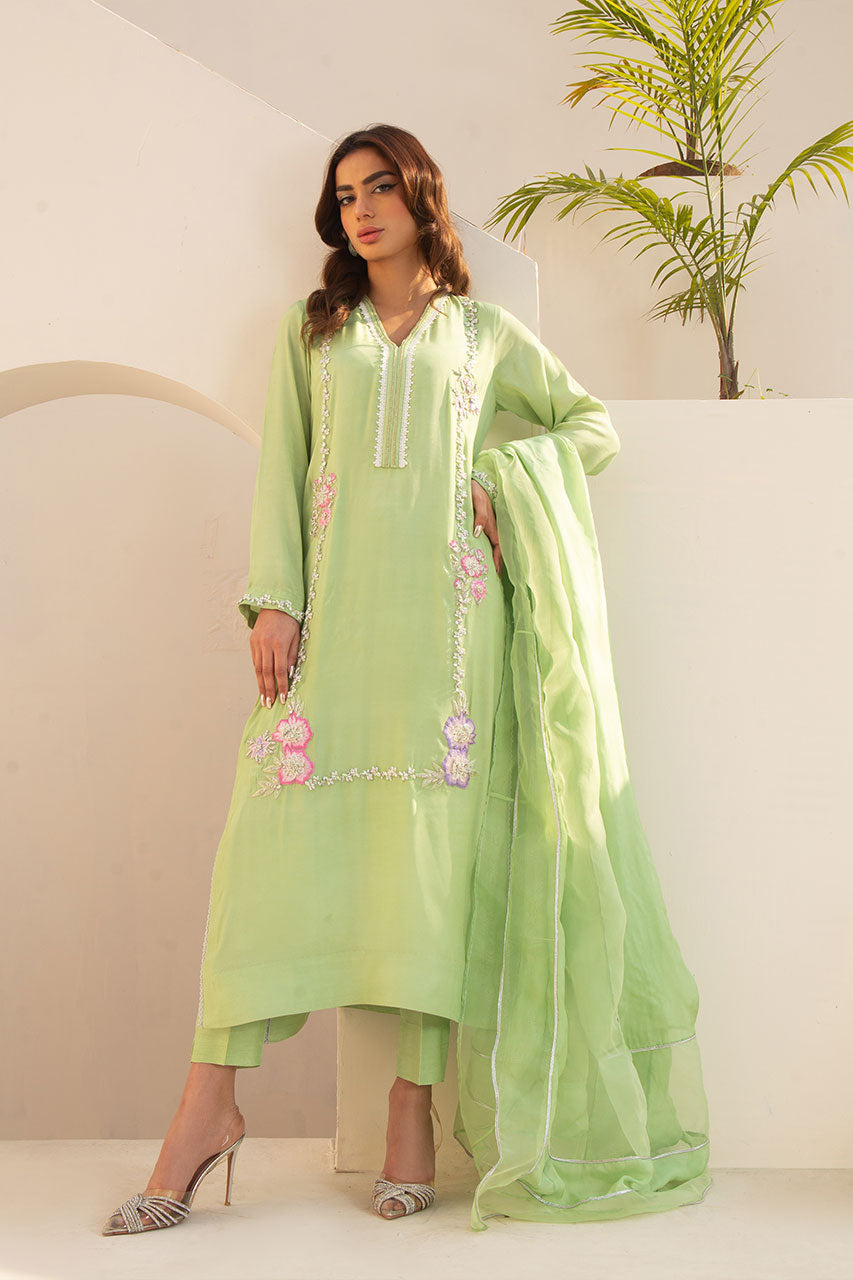 Leon | Leon Luxe Collection | Lush Green Symphony - Saira Saqlain
