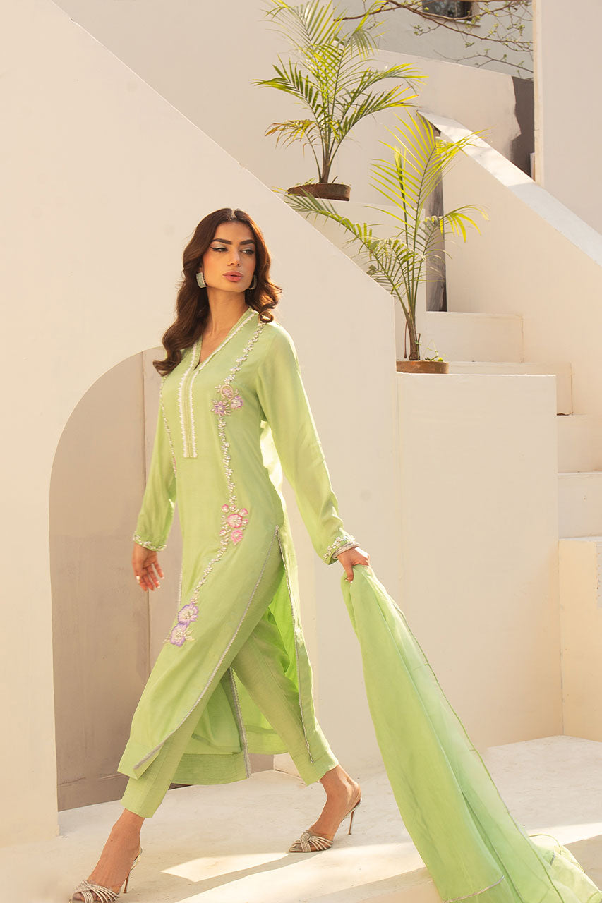 Leon | Leon Luxe Collection | Lush Green Symphony - Saira Saqlain