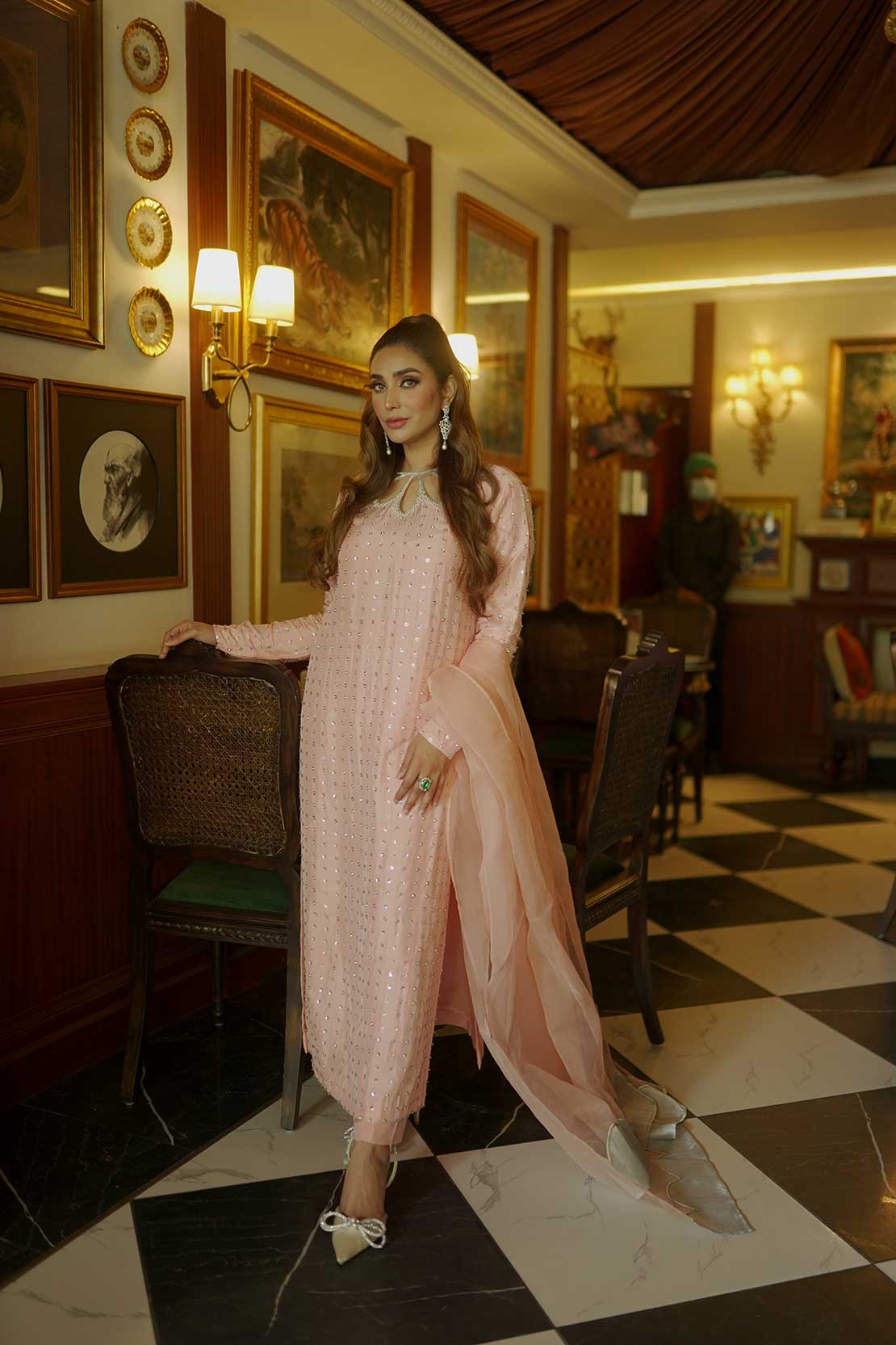 Leon | Leon Luxe Collection | SWAN DRESS - Saira Saqlain