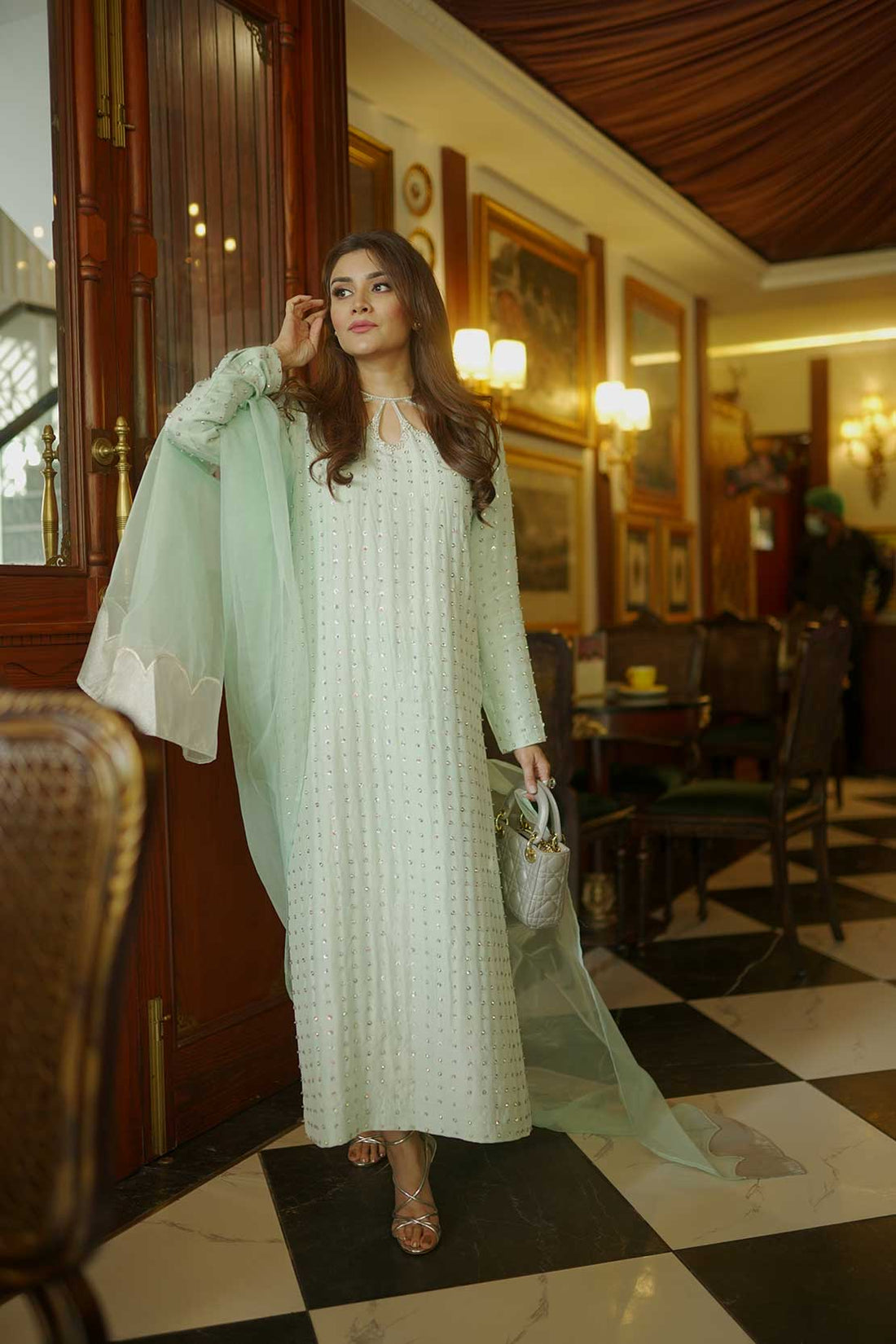 Leon | Leon Luxe Collection | SWAN DRESS - Saira Saqlain