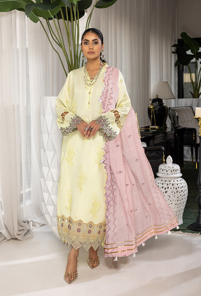 Humdum | Charlotte Chikankari Lawn | D06 - Saira Saqlain