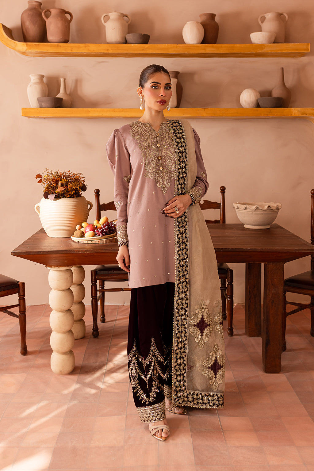 Vanya | Velvet Formals 24 |  KV-56 - Saira Saqlain