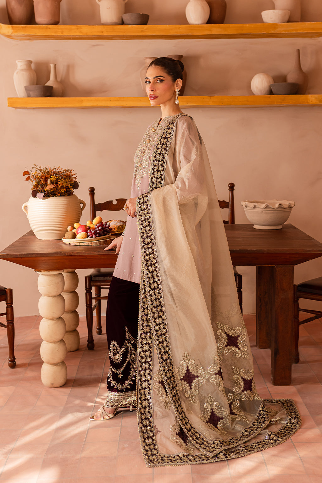 Vanya | Velvet Formals 24 |  KV-56 - Saira Saqlain
