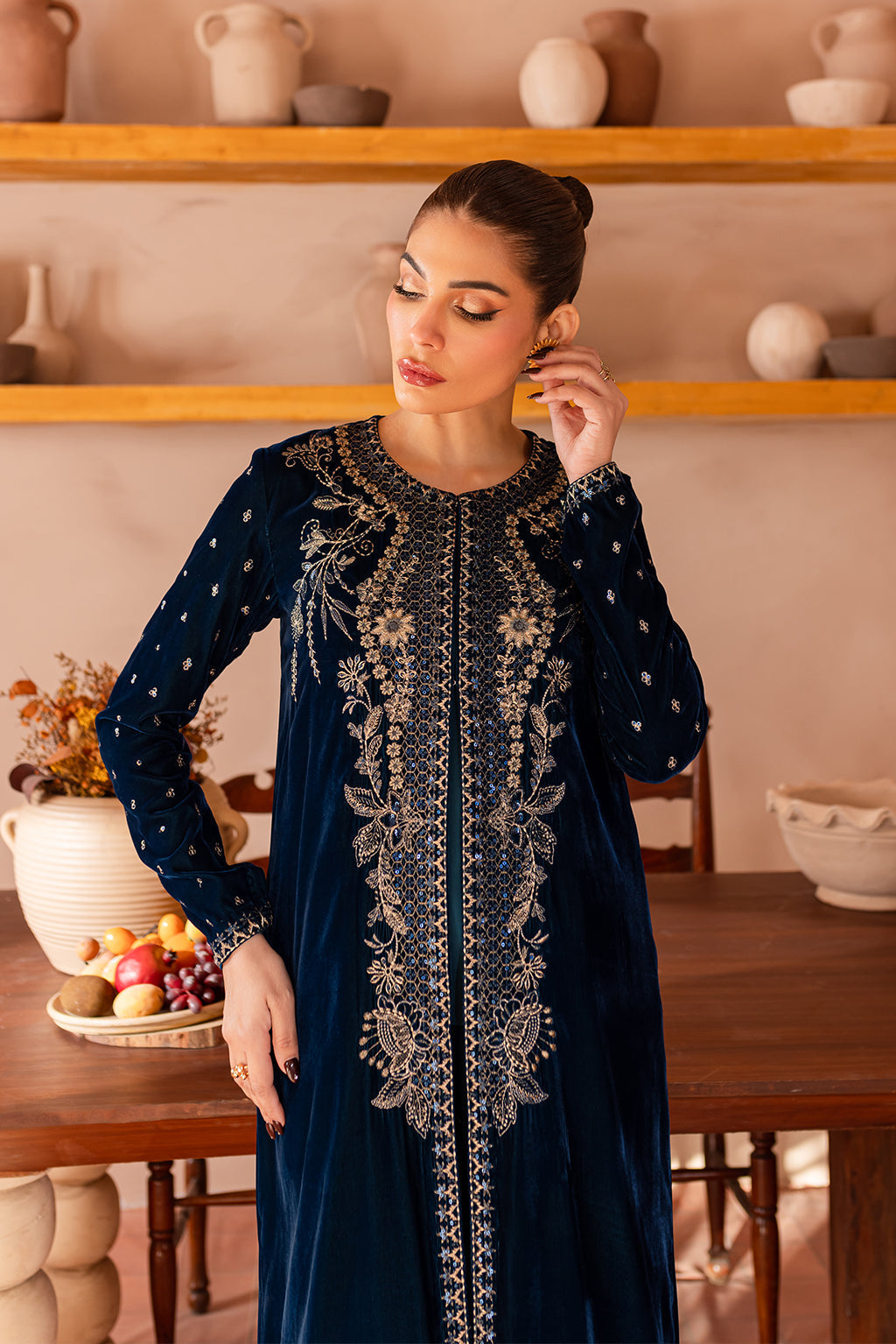 Vanya | Velvet Formals 24 |  KV-54 - Saira Saqlain