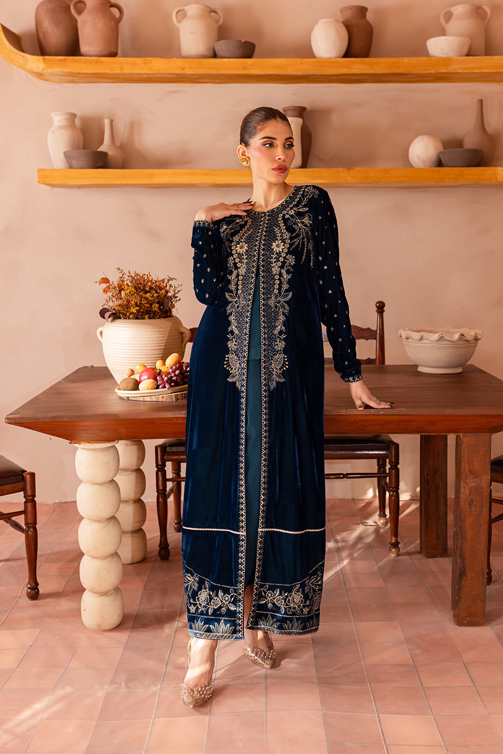 Vanya | Velvet Formals 24 |  KV-54 - Saira Saqlain