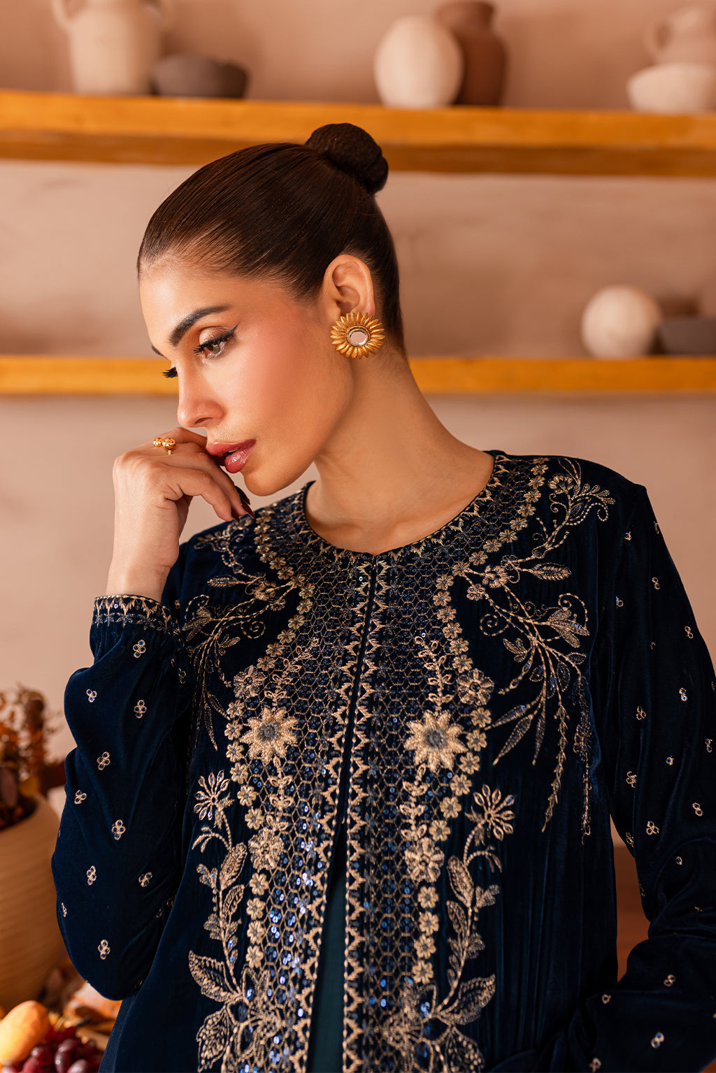 Vanya | Velvet Formals 24 |  KV-54 - Saira Saqlain