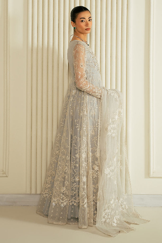 Cross Stitch | Wedding Collection 25 | WHISPERING BLUE - Saira Saqlain