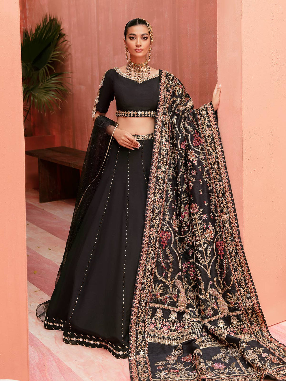 Gulaal | Wedding Formals | MAYAL GL-WS-22V1-32 (LEHNGA AND CHOLI) - Saira Saqlain