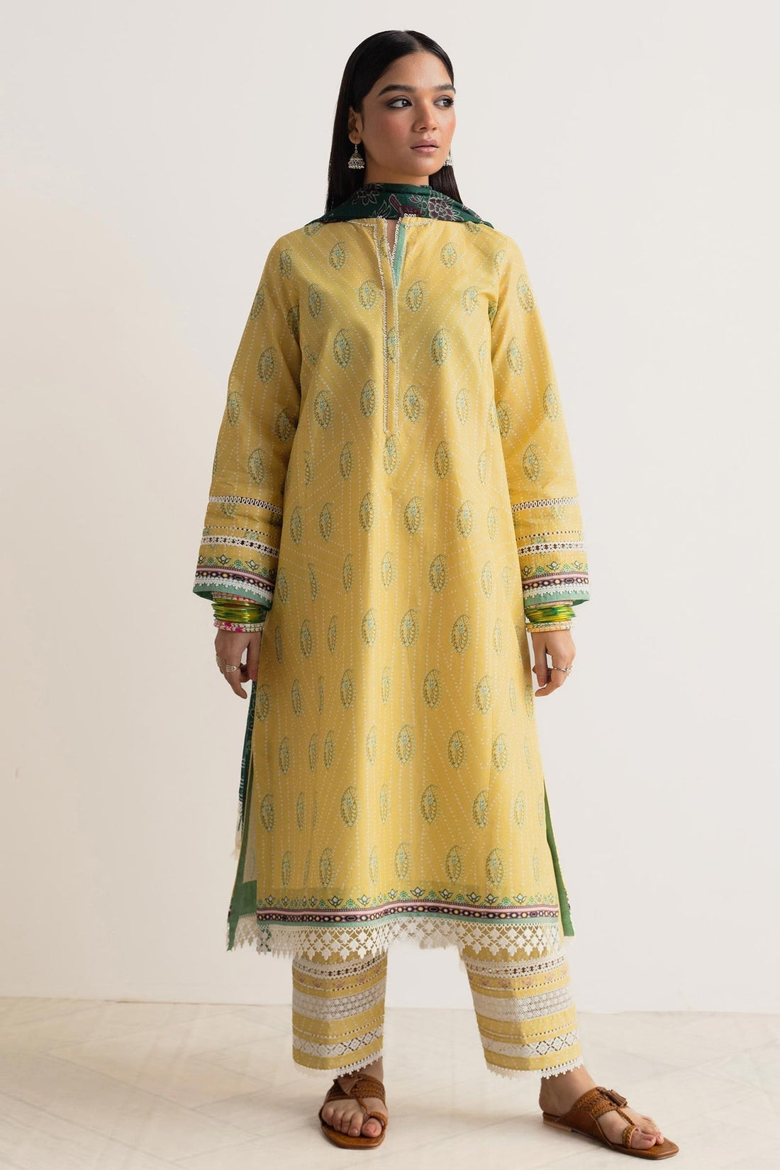 Zara Shahjahan | Coco Prints 24 | CHAMPA-D10 - Saira Saqlain
