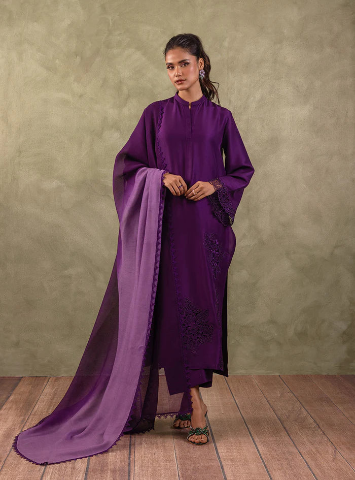 Zainab Chottani | Eid Edit 24 | ENCHANTING AMETHYST - Saira Saqlain
