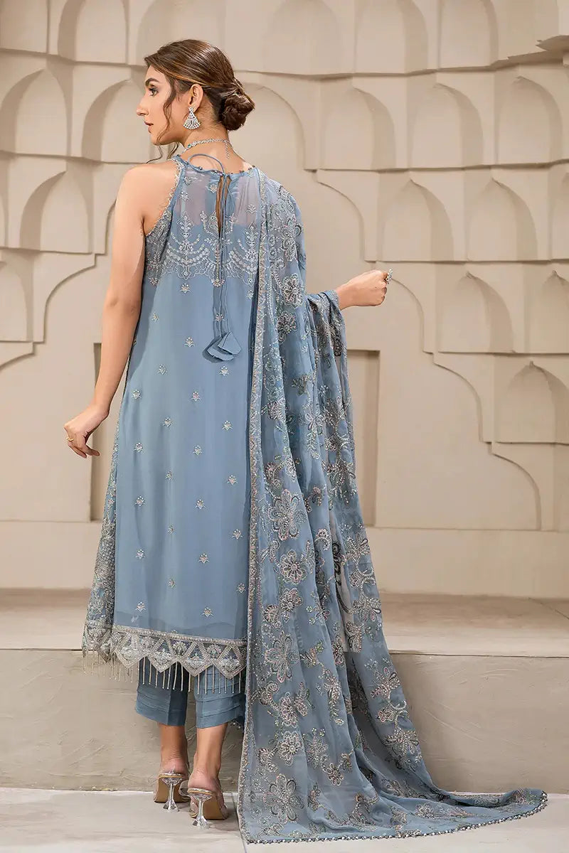 Zarif | Falak Formals | ZF 05 BLUE BELL - Saira Saqlain