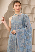 Zarif | Falak Formals | ZF 05 BLUE BELL - Saira Saqlain