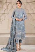 Zarif | Falak Formals | ZF 05 BLUE BELL - Saira Saqlain