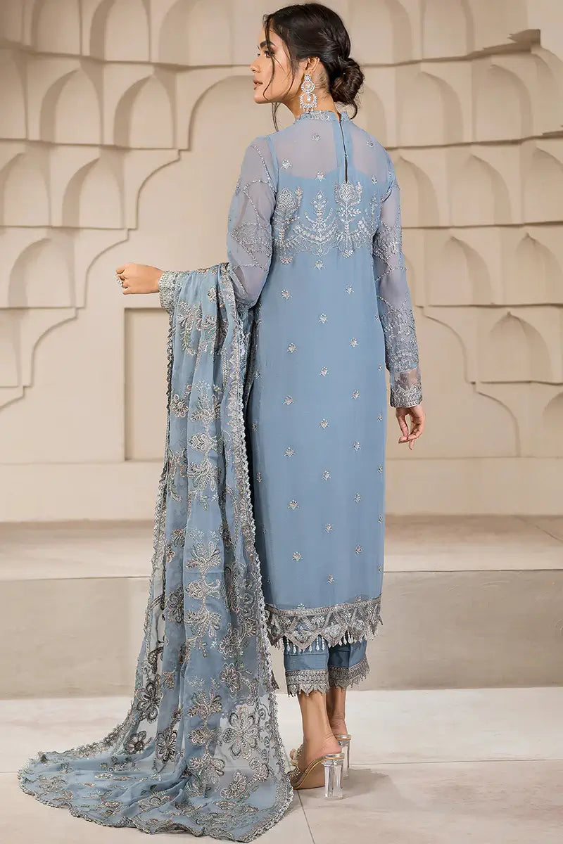 Zarif | Falak Formals | ZF 05 BLUE BELL - Saira Saqlain