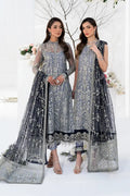Zarif | LA CELESTE LUXURY Formals | ZLC 05 ASH GREY - Saira Saqlain
