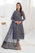 Zarif | LA CELESTE LUXURY Formals | ZLC 08 DUSTY TEAL - Saira Saqlain