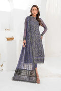 Zarif | LA CELESTE LUXURY Formals | ZLC 08 DUSTY TEAL - Saira Saqlain