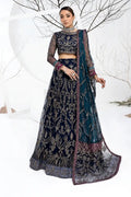 Zarif | LA CELESTE LUXURY Formals | ZLC 01 BLUEBERRY - Saira Saqlain
