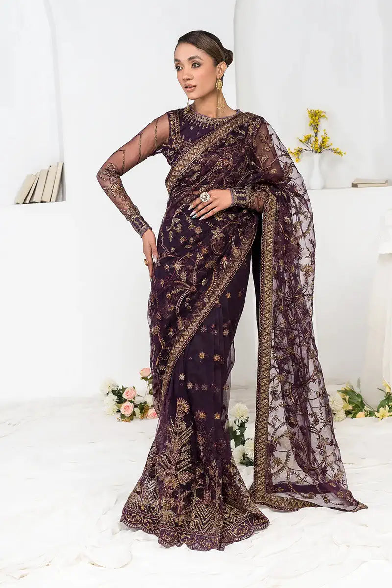 Zarif | LA CELESTE LUXURY Formals | ZLC 06 LAVENDER - Saira Saqlain