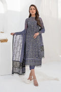 Zarif | LA CELESTE LUXURY Formals | ZLC 08 DUSTY TEAL - Saira Saqlain