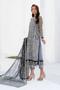 Zarif | LA CELESTE LUXURY Formals | ZLC 05 ASH GREY - Saira Saqlain