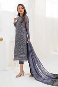 Zarif | LA CELESTE LUXURY Formals | ZLC 08 DUSTY TEAL - Saira Saqlain