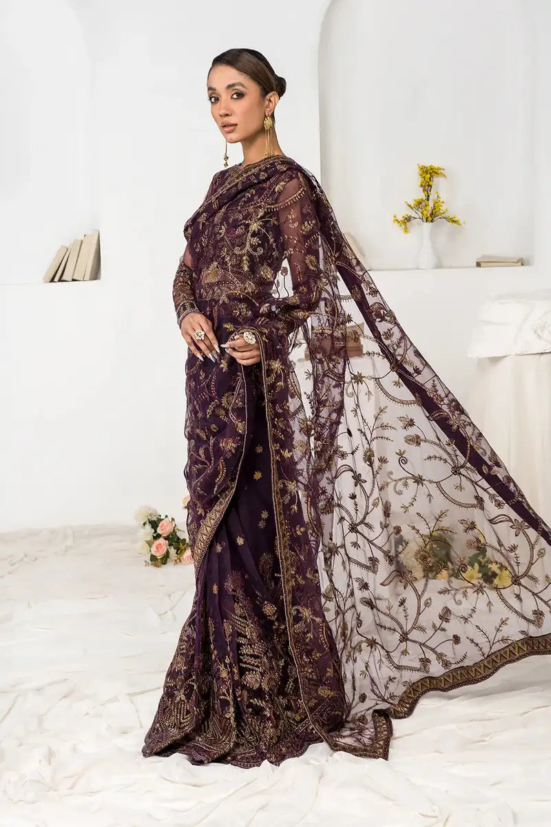 Zarif | LA CELESTE LUXURY Formals | ZLC 06 LAVENDER - Saira Saqlain
