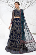 Zarif | LA CELESTE LUXURY Formals | ZLC 01 BLUEBERRY - Saira Saqlain